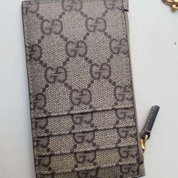 Auth Gucci Balenciaga Hacker Project Card case key ring pouch detachable strap - Picture 5 of 11